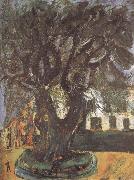 Chaim Soutine The Tree of Vence oil painting